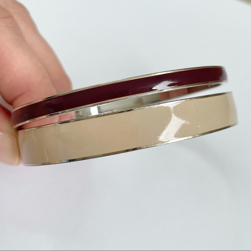 J.Crew | Enamel Bangles - Set of 2